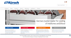 Desktop Screenshot of kirsch-medical.com