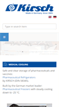 Mobile Screenshot of kirsch-medical.com
